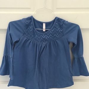 Blue blouse!